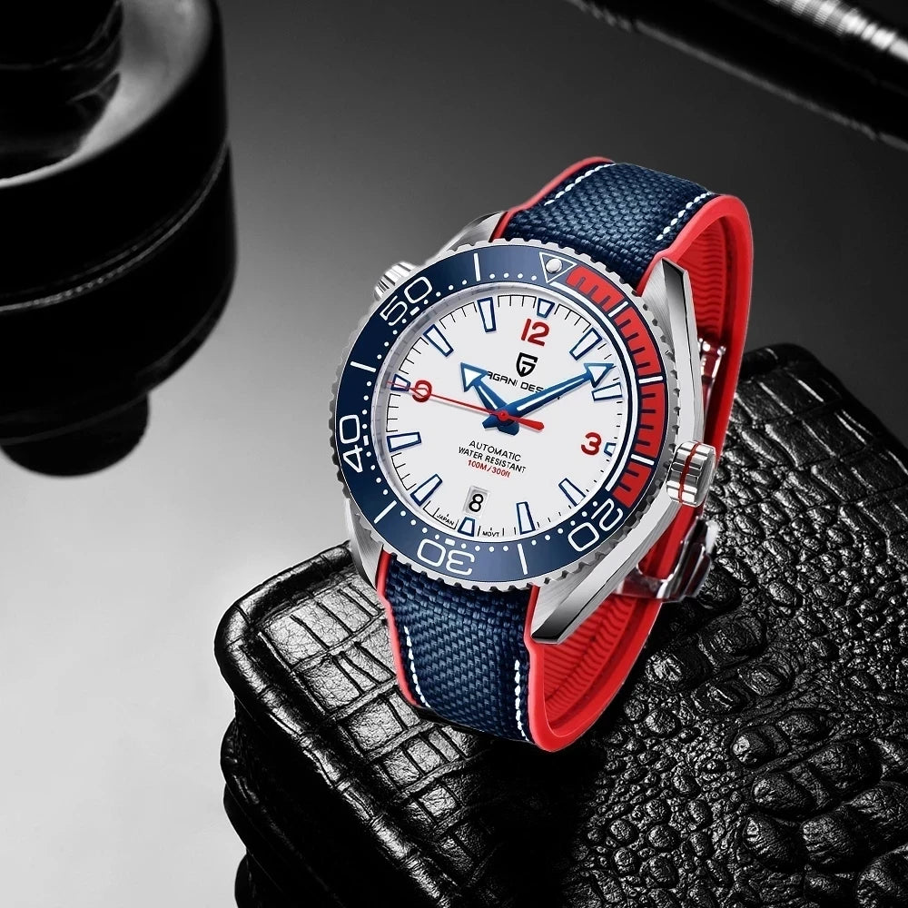 2025 PAGANI DESIGN V2 42MM Men Watch Sapphire Luxury Mechanical Wristwatch Japan movement Stainless Steel Waterproof Men Watches