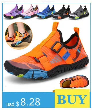 Uomo Donna Scarpe da acqua Scarpe acquatiche Scarpe drenanti Sport da spiaggia Sandali da nuoto Asciugatura rapida Canottaggio A piedi nudi Immersioni Pesca Surf Sneakers