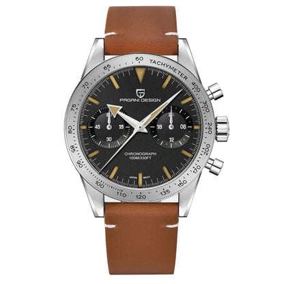 2026 New PAGANI DESIGN Retro Men's Watches Moon Quartz Watch For Men Speed Sports Chronograph AR Sapphire VK64 Clock