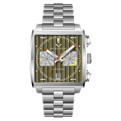 Specht&Sohne 2025 New Men's Watches Quartz Sport Watch Stainless Steel Leather Strap Japan Miyota VK63 Chronograph Reloj Hombre