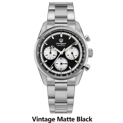 Watchdives Premier WD0526 Men Watch VK63 Mecha Chronograph Quartz Watches Sapphire Waterproof 316L Stainless Steel Wristwatch