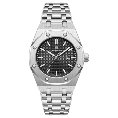 PAAZOMU Luxury Square Man Quartz Watch Waterproof Luminous Date Men's Watch High Quality Stainless Steel Business Men Watches