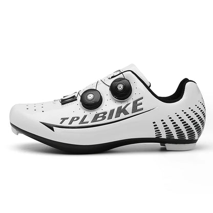 New Men’s and Women’s Bicycle Shoes Outdoor Cycling Shoes with Three Functional Soles Professional Training Shoes