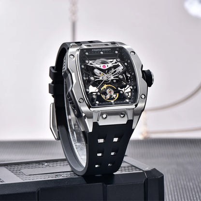 2026 Pagani Design new men's watch 50 meter waterproof stainless steel case luminous dial fashionable men's mechanical watch