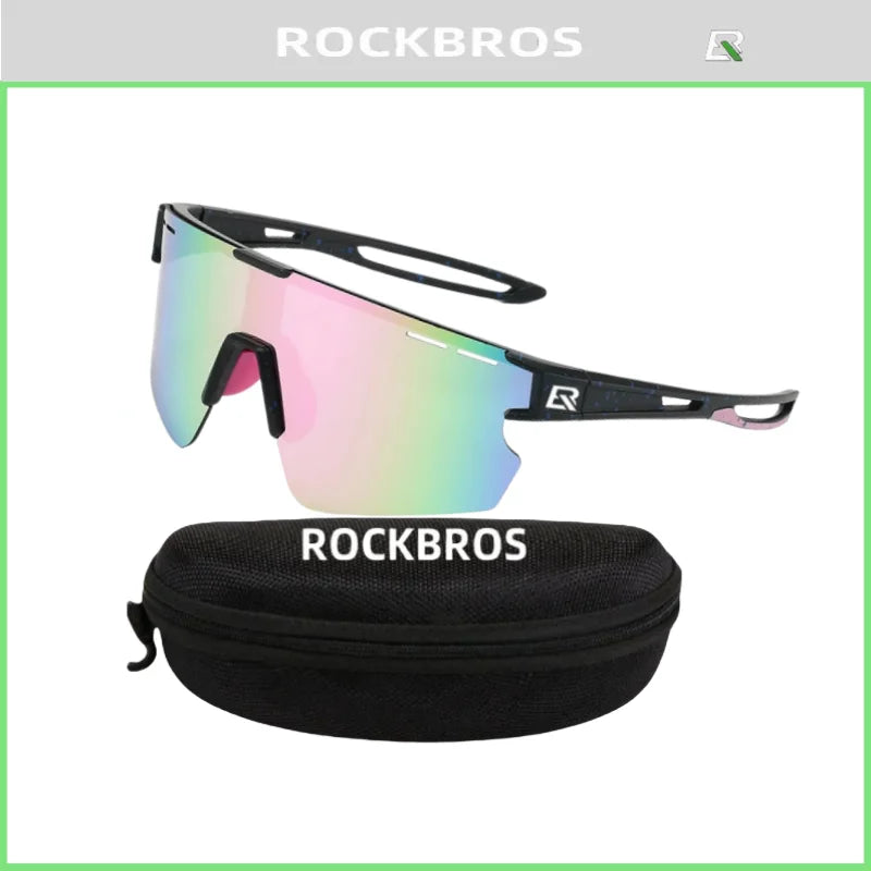 ROCKBROS New Bicycle Glasses, UV400, Anti Stray Light, Suitable for Cycling, Driving, Fishing, Hiking, Etc