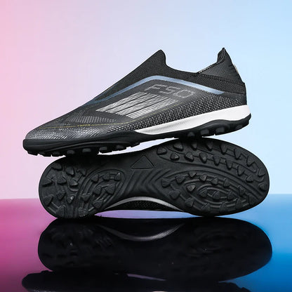 Men's Soccer Shoes Training Football Boots Indoor Sneakers TF Long Spikes Match Futsal Ultralight Breathable Cleats Drop Shipping