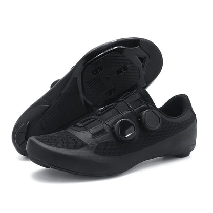 Zapatillas de ciclismo de velocidad para hombre, zapatillas de ciclismo de carretera, zapatillas con calas, zapatillas SPD, zapatillas de ciclismo para pedales planos, calzado de ciclismo para hombre, calzado para actividades al aire libre, color blanco