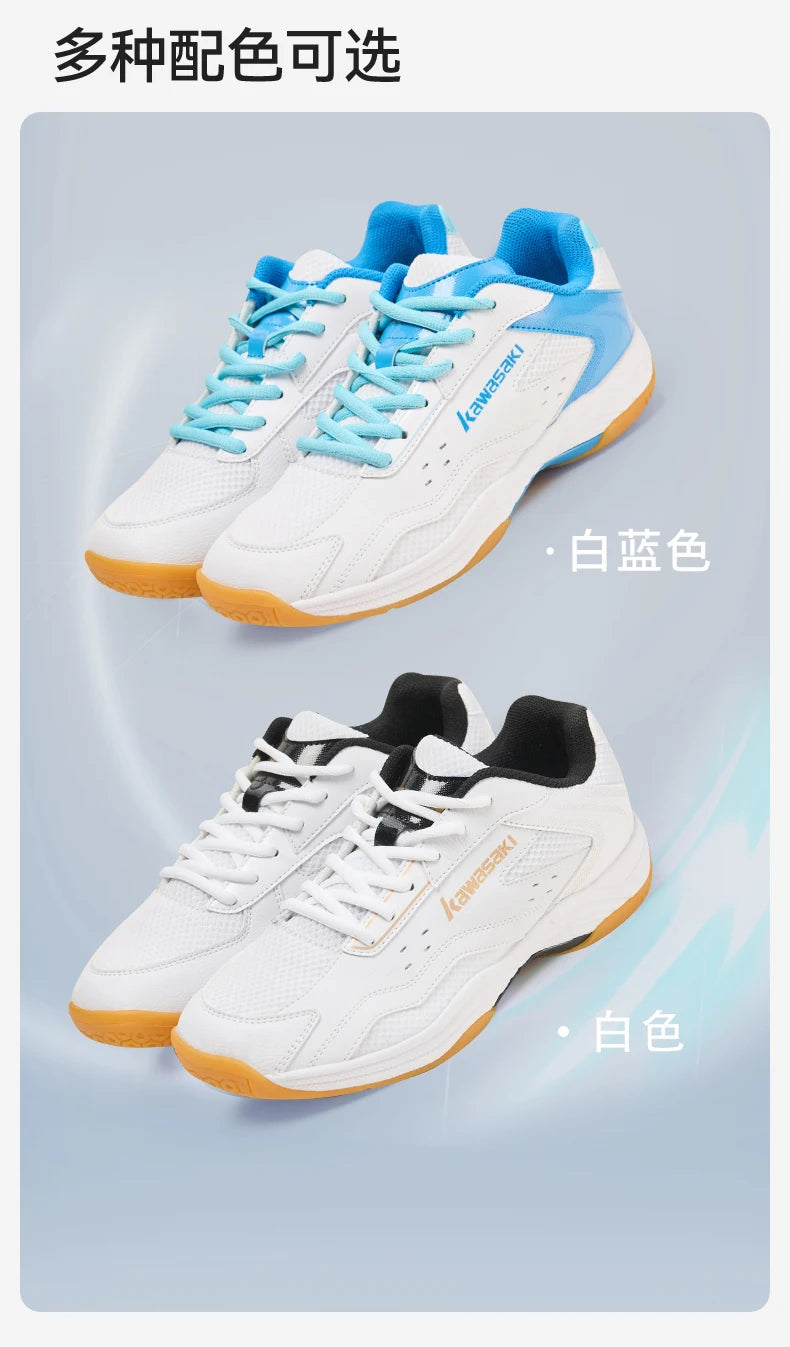 Kawasaki čevlji, moški športni copati K1B50-C32023 in C32011 s tehnologijo Anti Twist, profesionalni čevlji za namizni tenis in badminton, moški športni copati