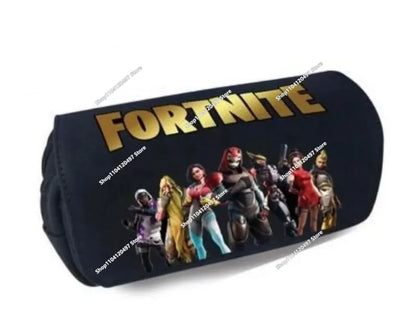 New Fortnite Pencil Case Cartoon Figure Printed Pencil Bags Cute Pencil Cases Boys School Supplies Children Birthday Gifts