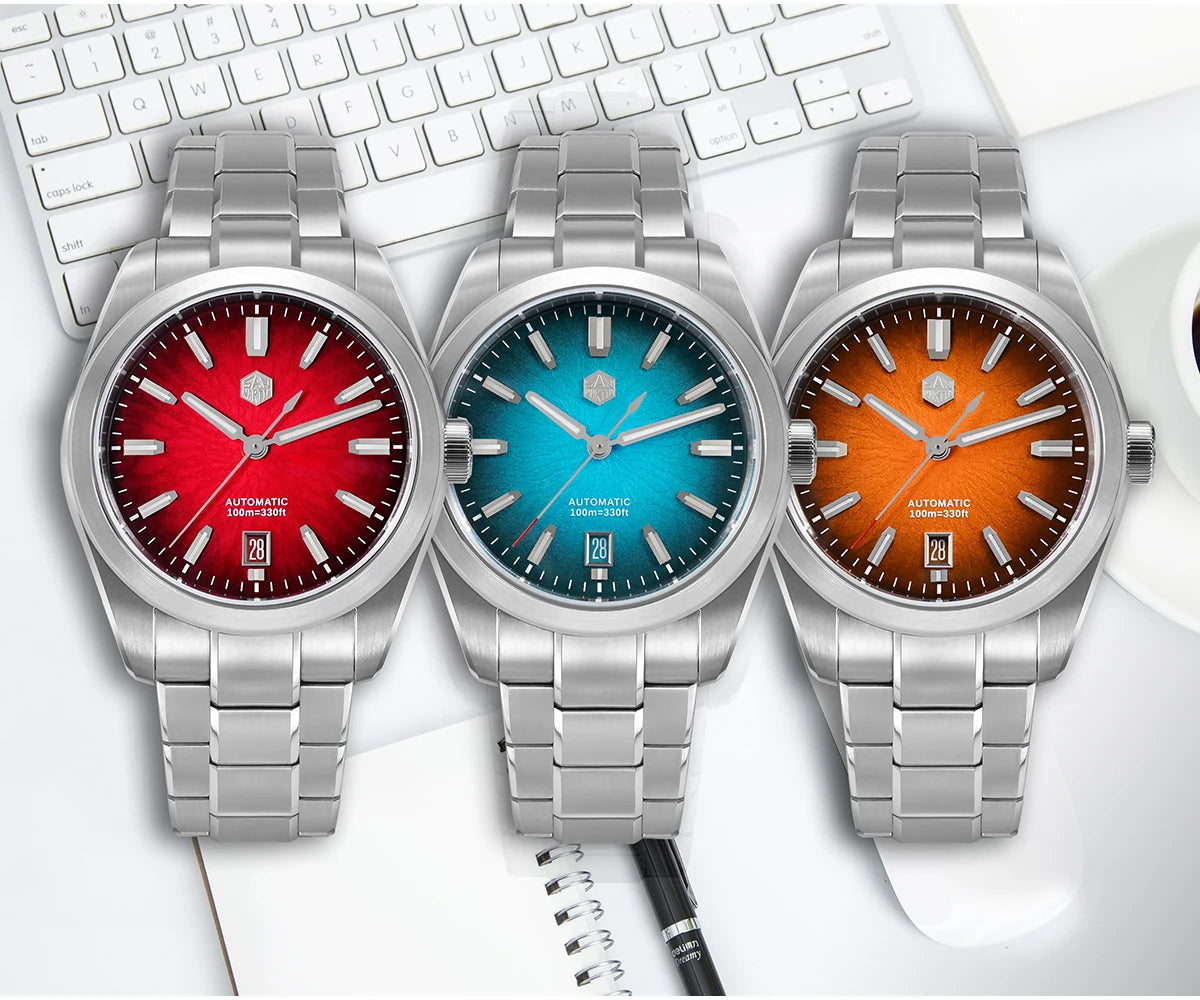 San Martin 36/39/42mm SN0144 JianZhan Gada Watch Miyota 9015 Original Design Chinese Style Dress Men Automatic Mechanical Watch