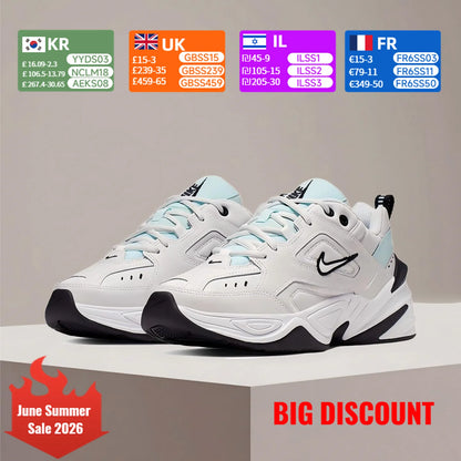 Nike M2K TEKNO Retro protizdrsni, trpežni, vsestranski, oblazinjeni čevlji za očete, športni čevlji AO3108-013