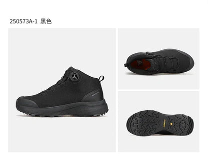 Pantofi din piele HUMTTO pentru bărbați, pentru iarnă, camping și activități în aer liber, pantofi sport pentru bărbați, bocanci de trekking respirabili, adidași antiderapanti pentru drumeții