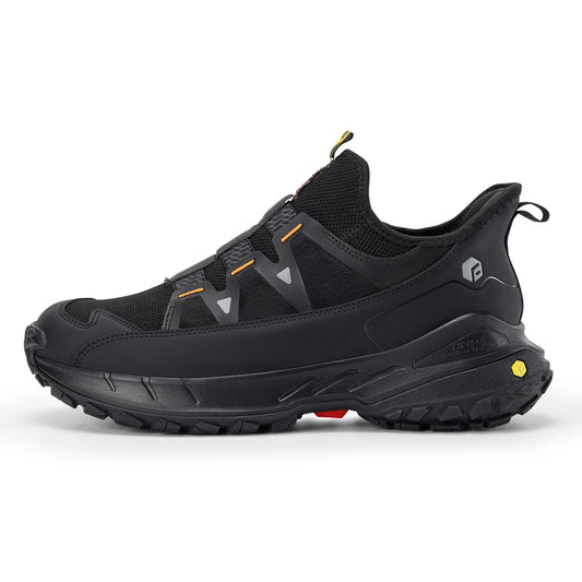 Fittington Wide Sneakers for Men Slip-On Hiking Shoes Soft Comfortable Men Running Shoe Slip-Resistant Walking Shoes with Arch Support