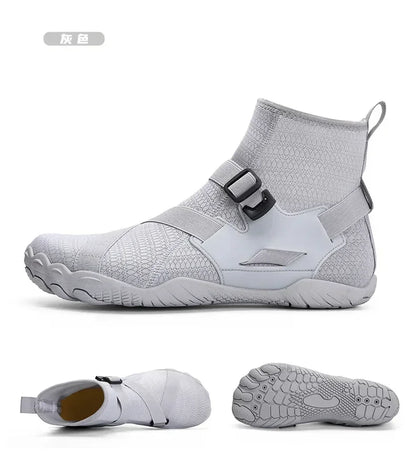 Outdoor Sport Hiking Wading Sneakers Unisex Swimming Water Shoes High Top Barefoot Beach Aqua Shoes Fitness Diving Surf Sandals