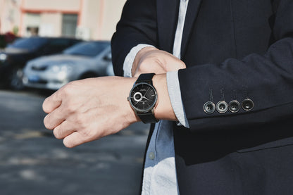 Relógio Casual de Quartzo para Homem PAGANI DESIGN, Luxo Leve, Versátil, Vidro Revestido, Impermeável, Mostrador em Aço Inoxidável e Indicação de Data