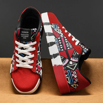 YRZL skateboard shoes for men, canvas sneakers, casual breathable walking shoes, lightweight flat shoes, street trend sport shoe