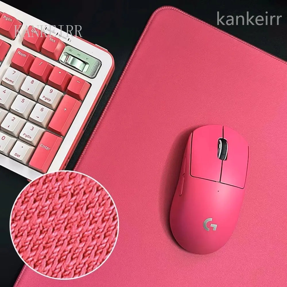 Alfombrilla de ratón Black Speed de color puro, alta elasticidad, base antideslizante, alfombrilla gaming premium para e-sports con superficie ultrafina, deskmat