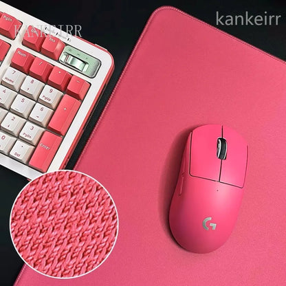 Alfombrilla de ratón Black Speed de color puro, alta elasticidad, base antideslizante, alfombrilla gaming premium para e-sports con superficie ultrafina, deskmat