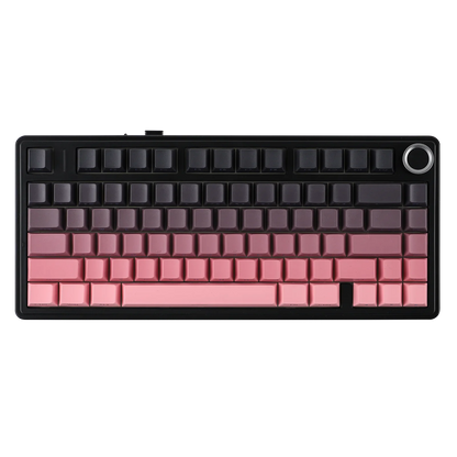 The New Hot-Selling EPOMAKER x AULA F75 75% ANSI Hot-Swappable Washer Bluetooth 5.0/2.4G Wireless/wired Mechanical Keyboard PBT