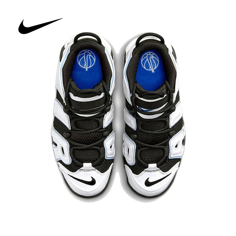 Nike Air Uptempo Scottie Pippen Men's and Women's Low-Top Air Cushion Casual Basketball Sneakers DQ6200-001