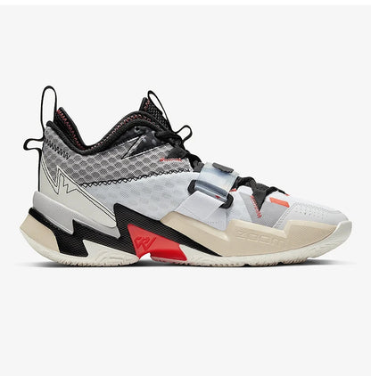 Nike originalni moški košarkarski čevlji JORDAN s srednjim zgornjim delom, oblazinjeni in trpežni, CD3002-101