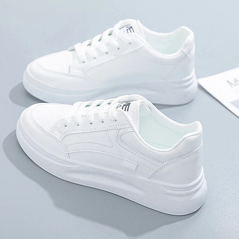 Women's Sneakers Fashion 2025 New Trainers Comfortable Casual Lace-Up Sneakers for Women Tenis Feminino