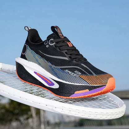 Men's Carbon Board Running Shoes Marathon Long-Distance Running Sports Shoes Support Stable Casual Women's Breathable Running Shoes