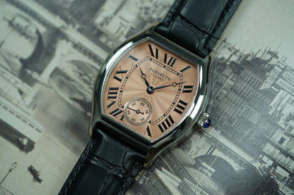 FARASUTE New Classic Hangzhou Customized Movement Manual Mechanical Watch Men's Sapphire Crystal Small Second 50m Waterproof Watch