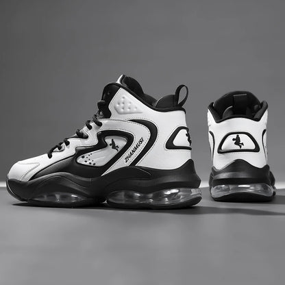 Chaussures de basket-ball pour hommes, respirantes, avec amorti, antidérapantes, résistantes à l'usure, chaussures de course, chaussures de sport pour la salle de sport, baskets de basket-ball pour hommes.