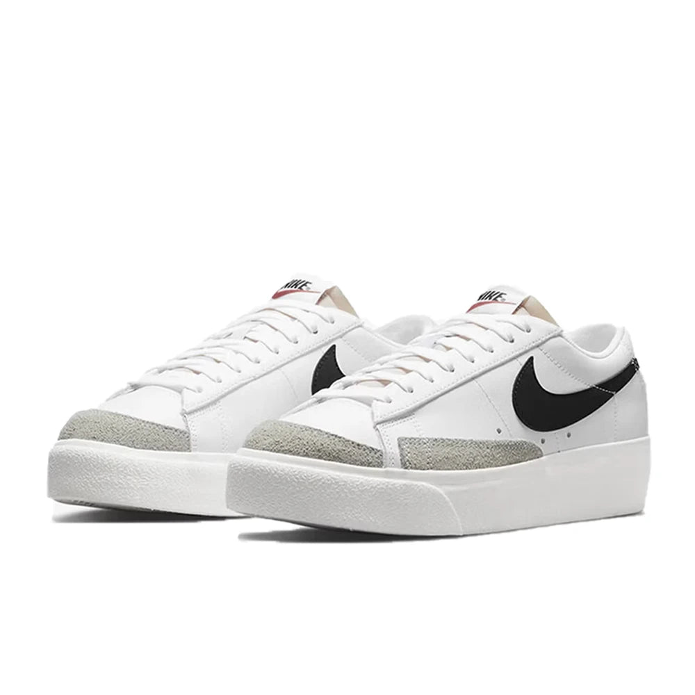 Nike Blazer Unisex Diseño clásico retro Tecnología de amortiguación cómoda Estilo versátil Zapatillas retro informales DD3111-100