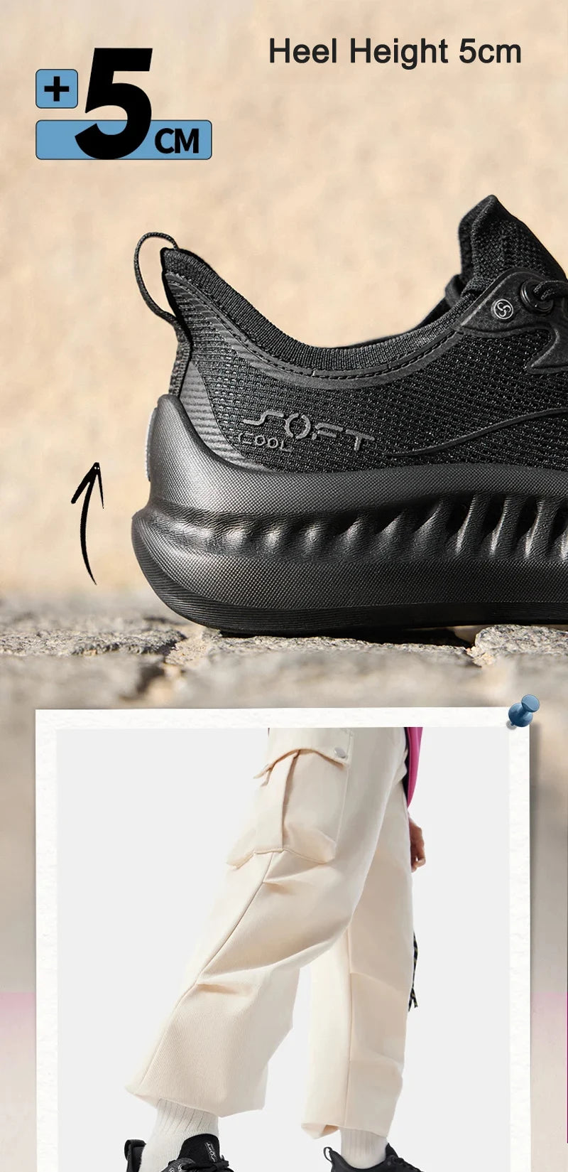 Li-Ning moški čevlji SOFT COOL 2 Lifestyle s tehnologijo COMFOAM MAX Cushion, COOL SHELL, dihanjem in podporo – LiNing casual superge AGLV009