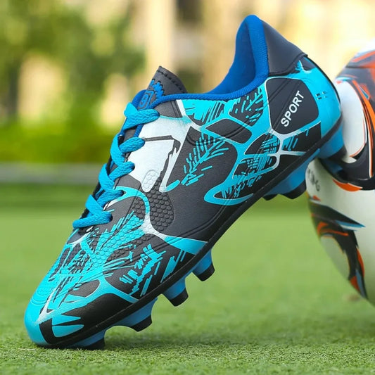 New Men's Soccer Shoes Kids Cleats Grass Adult Professional Football Boots Ultralight Non-Slip Boys Training Shoes