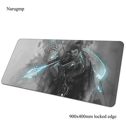 Tappetino mouse Overwatch regalo di compleanno, tappetino per computer 900x400x3mm, mousepad gaming grande, tappetino per mouse e tastiera per giochi PC gamer da scrivania