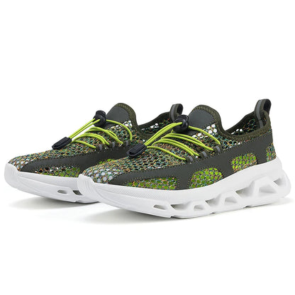 Hombres, mujeres, zapatillas de vadeo de secado rápido, transpirables, AquaIn Upstream, antideslizantes, para deportes al aire libre, resistentes al desgaste, zapatillas de playa, tallas 39-46