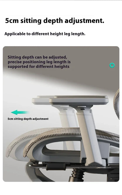 OEING High Back Ergonomic Office Chair with 3D Headrest, Adjustable Lumbar Support, 3D Armrests, Reclining Computer Gaming Chair