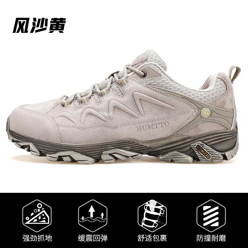 HUMTTO Hiking Shoes Men Winter Outdoor Sports Climbing Shoes hunting shoes Warm women Trekking  Sneakers ankle boots  Tactical
