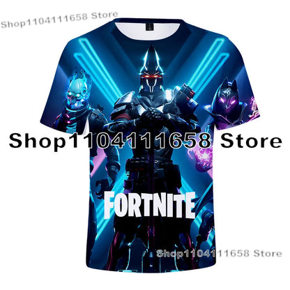 T-shirt Banana Peely da donna, bambini, F-Fortnite, maglietta da uomo con stampa 3D, Battle Royale Game, top estivi, regali di compleanno