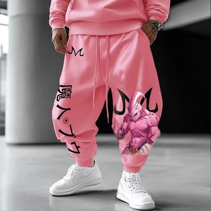 Pantalones deportivos Dragon Ball para hombre Broly primavera, otoño e invierno, anime japonés, jogger Y2K Harajuku de algodón