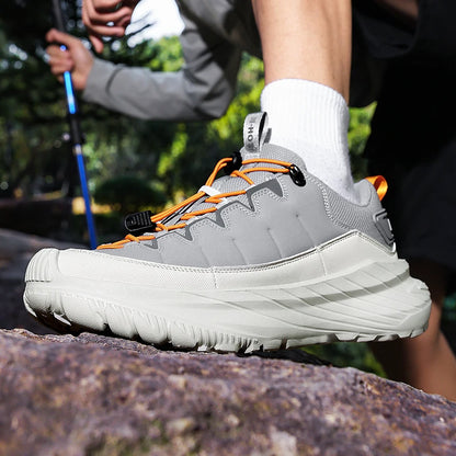 Chaussures de randonnée en plein air pour hommes, chaussures de course sur sentier, antidérapantes, légères, respirantes, pour escalade en montagne, camping, trekking, taille 46