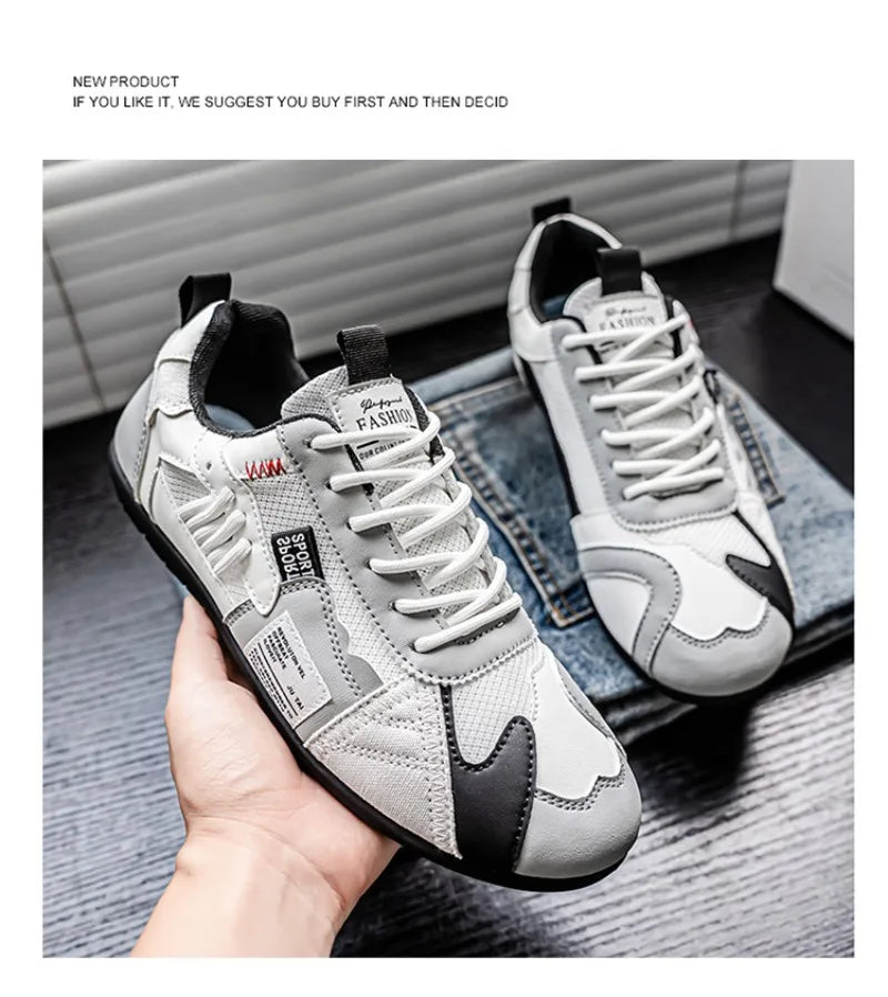 High-Quality Shoes for Men Summer New Mesh Breathable Youth Leisure Running Sneakers Walking Men Shoes Light Sneakers Zapatillas
