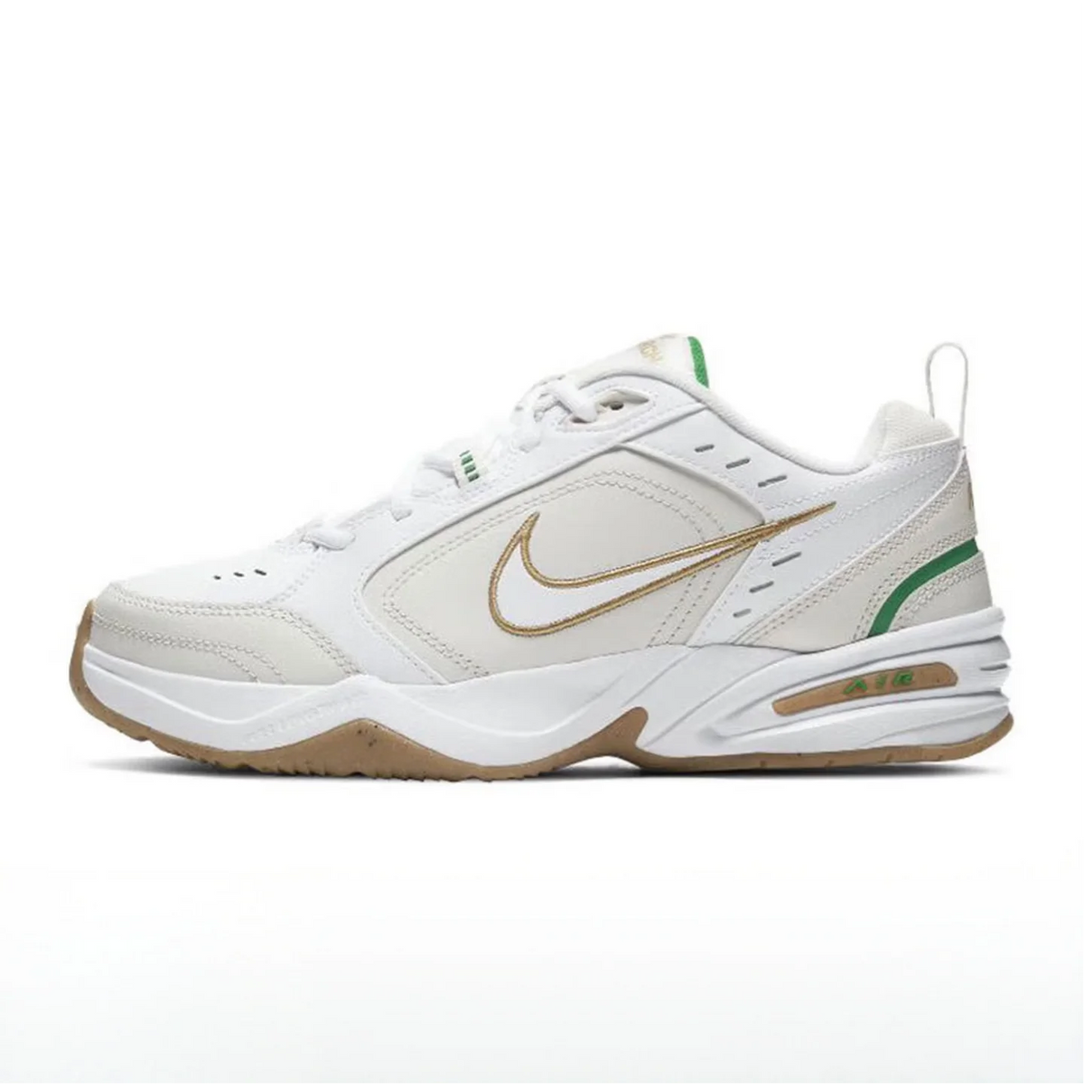 Nike Air Monarch 4 Snow Day: scarpe casual da uomo e donna in pelle di vacchetta, imbottite, antiscivolo e resistenti, modello low-top, stile unisex AV6676-100
