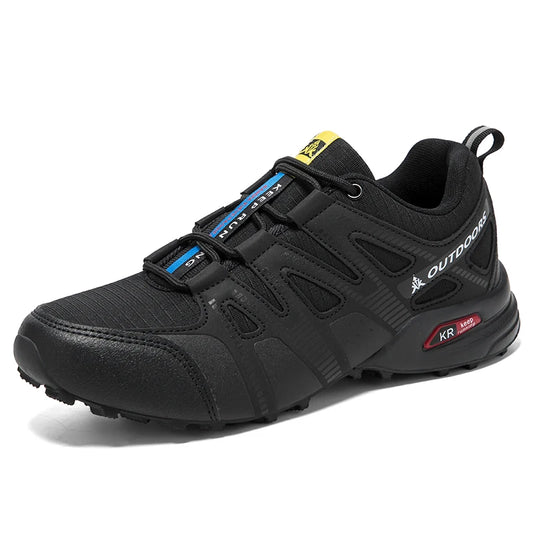 Men's Hiking Shoes, Waterproof, Non-Slip, All-Terrain Outdoor Sports Shoes, Hiking Camping Tactical Training Shoes, Bicycle Shoes