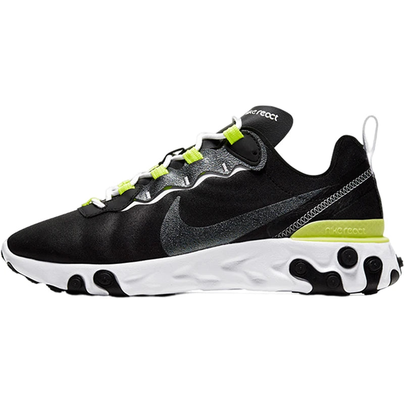 Nike Genuine React Herren- und Damen-Sportschuhe CN3591-001, komfortabel, strapazierfähig und niedrig geschnitten für Freizeit und Sport
