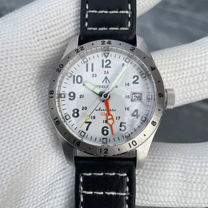 STEELFLIER Official SF792 GMT Mechanische Armbanduhr NH34 Uhrwerk Super BGW9 C3 Leuchtmasse 200M wasserdichte Luxus-Taucheruhr für Herren
