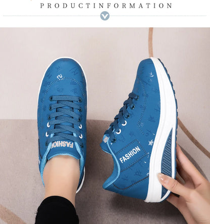 Adidași pentru femei, pantofi vulcanizați la modă pentru femei, pantofi fără toc pentru femei, pantofi de mers pe jos cu platformă, mărimi mari, Zapatillas Mujer