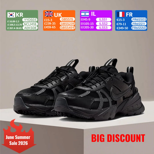 Nike V2K Run Retro Running Shoes Comfortable Cushioning and Durable Construction Unisex Everyday Casual Style IH0388-001