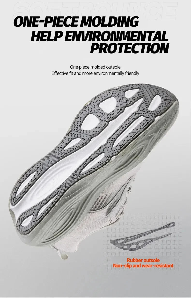 361 Degrees PopBlaze 5 Chaussures de course pour homme - Nouvelles semelles épaisses amortissantes, respirantes et antidérapantes - Baskets de jogging d'extérieur pour homme 672532212