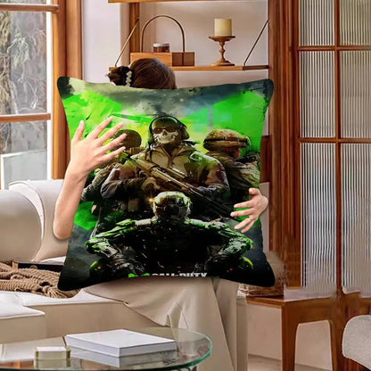 Game C-call Of D-duty Pillow Anime Pillow Sofa Bed Head Pillow Cover Cushion Cover 45x45 Cm Fashion