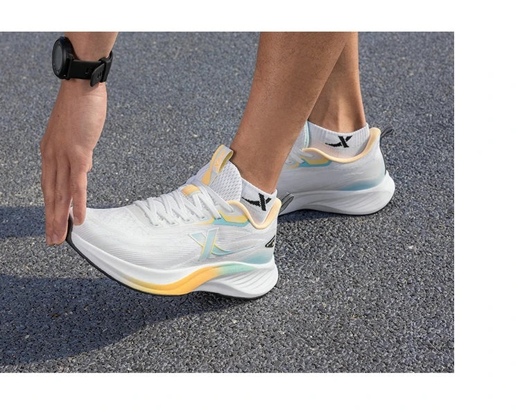 Xtep Light Wing 3 Running Shoes for Men 2025 Summer Fashion Cushion Shock Absorption Lightweight Advanced Sneakers 875219110034