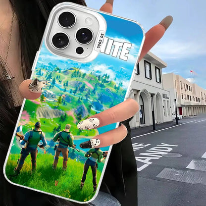 Classic Game Hot Fortnites Phone Case for Xiaomi Redmi Note 7 8 9 9S 10 11 12 13 14 15 Pro Plus 4G 5G Anti-Fall Matte Back Cover